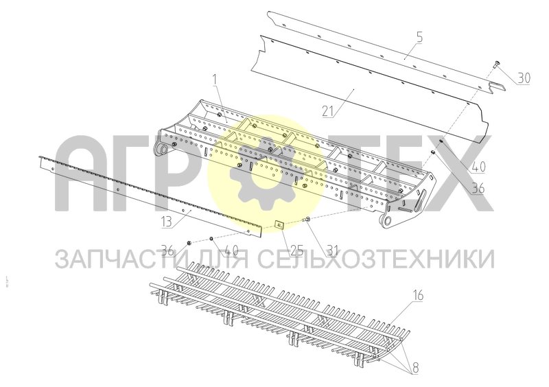 Чертеж Надставка (S300.01.03.200)